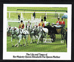 Питкерн, 1985, Юбилей королевы, блок